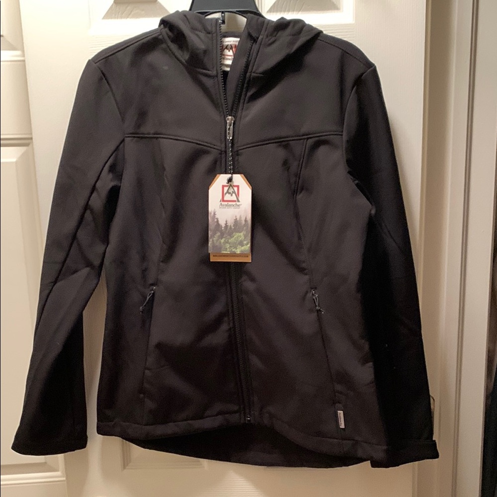NWT Avalanche Black Outdoor Jacket